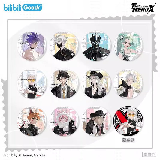 【予約】bilibiliGoods TO BE HERO X 第2弾 75mm缶バッジ【ランダム1種】