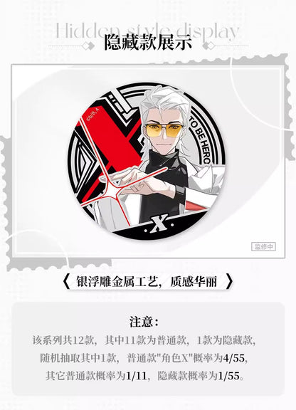 【予約】bilibiliGoods TO BE HERO X 第2弾 75mm缶バッジ【ランダム1種】