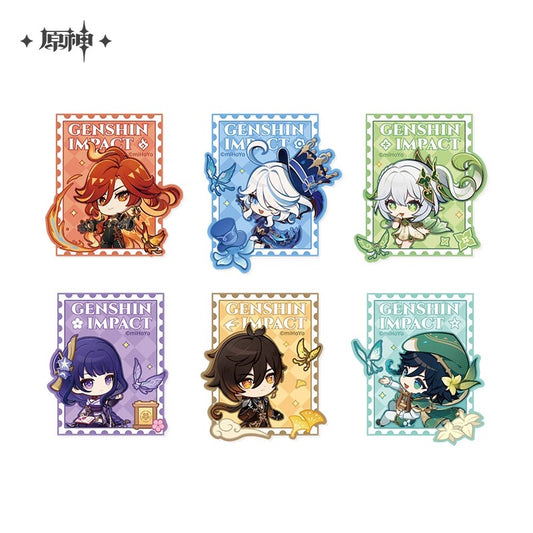 【予約】原神 テイワット展 テーマシリーズ マジックテープワッペン