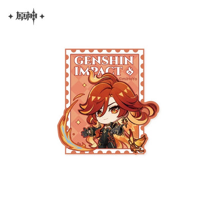 【予約】原神 テイワット展 テーマシリーズ マジックテープワッペン