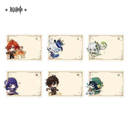 【予約】原神 テイワット展 テーマシリーズ Q版マグネット