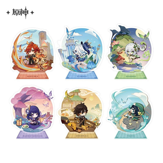 【予約】原神 テイワット展 テーマシリーズ Q版アクリルスタンド