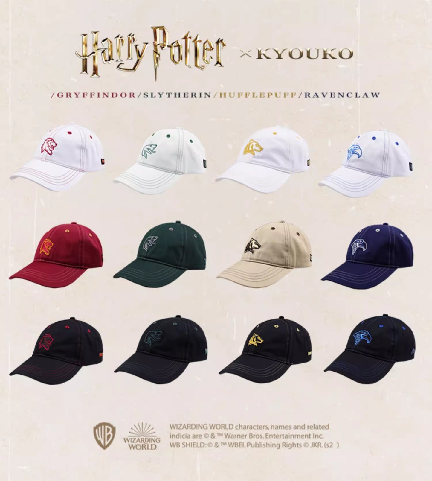 【予約】梗豆物語 ハリー・ポッター コラボ ベースボールキャップ