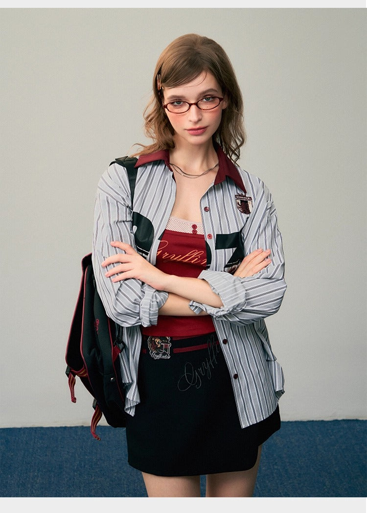 【予約】梗豆物語 ハリー・ポッター コラボ 長袖シャツ