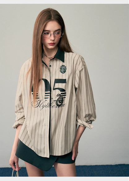 【予約】梗豆物語 ハリー・ポッター コラボ 長袖シャツ