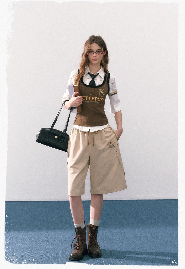 【予約】梗豆物語 ハリー・ポッター コラボ スポーツ ハーフパンツ