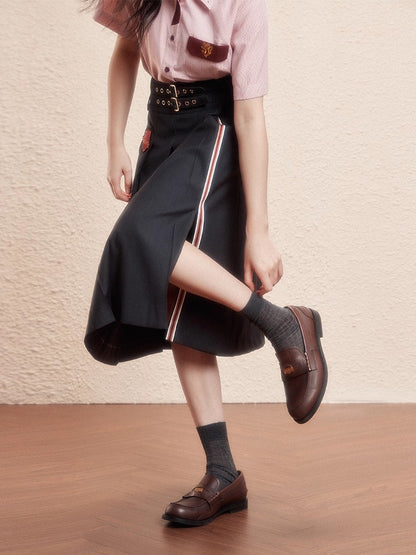 【予約】梗豆物語 ハリー・ポッター コラボ ミディスカート スクール風