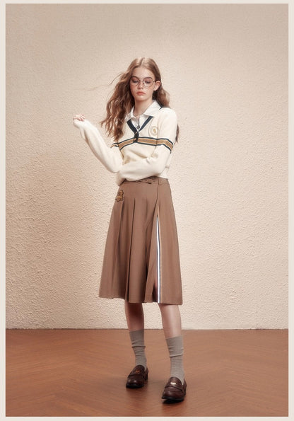 【予約】梗豆物語 ハリー・ポッター コラボ ミディスカート スクール風