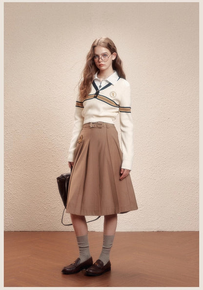 【予約】梗豆物語 ハリー・ポッター コラボ ミディスカート スクール風