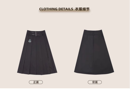 【予約】梗豆物語 ハリー・ポッター コラボ ミディスカート スクール風