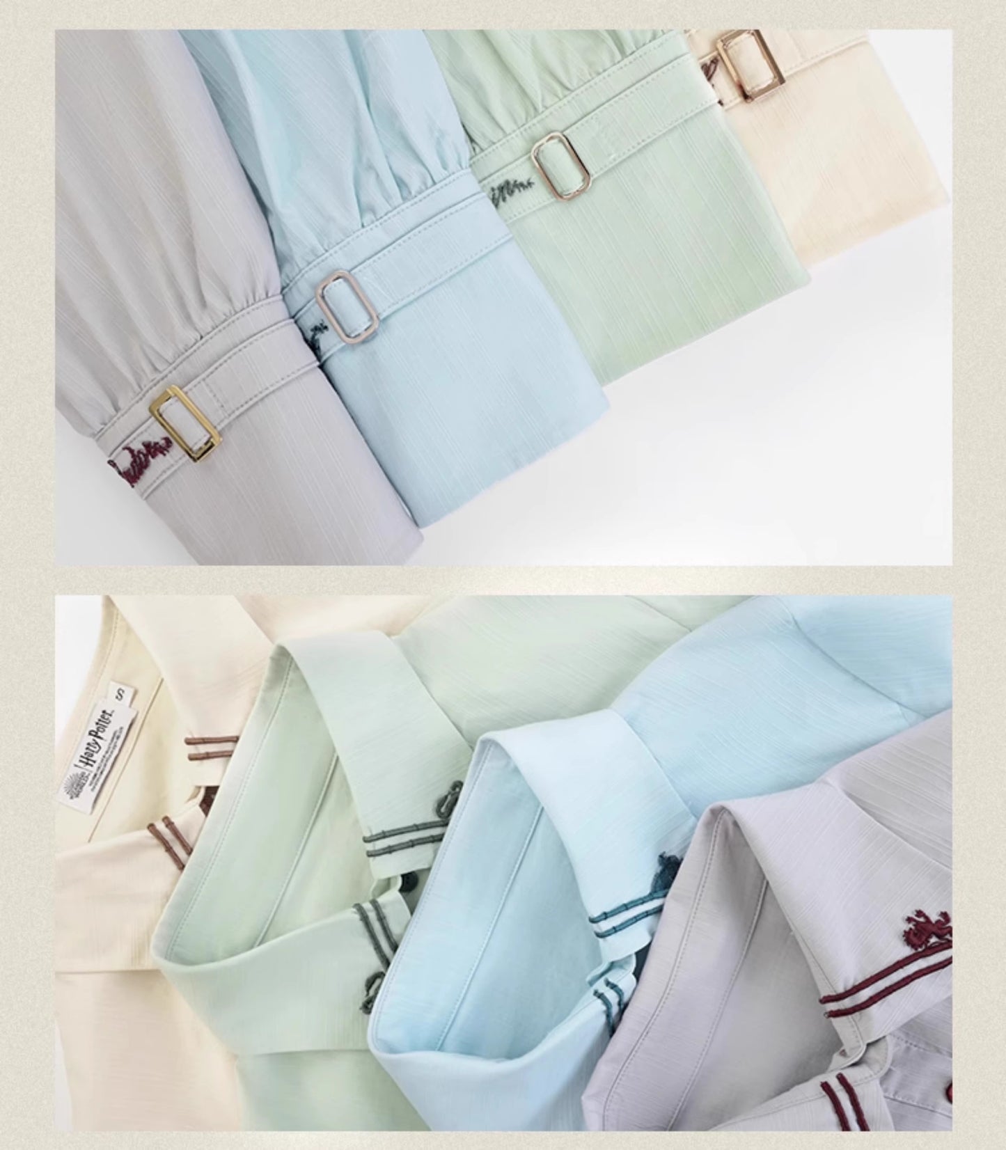 【予約】梗豆物語 ハリー・ポッター コラボ ストライプシャツ 長袖