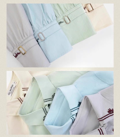 【予約】梗豆物語 ハリー・ポッター コラボ ストライプシャツ 長袖