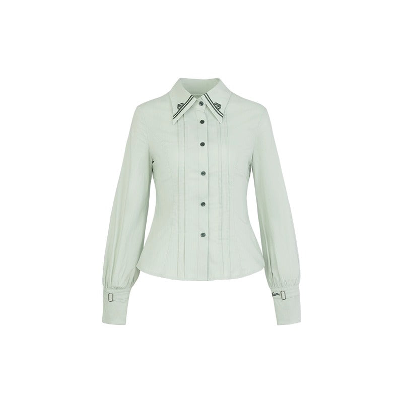 【予約】梗豆物語 ハリー・ポッター コラボ ストライプシャツ 長袖