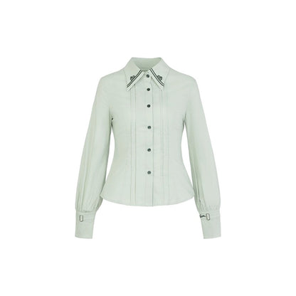 【予約】梗豆物語 ハリー・ポッター コラボ ストライプシャツ 長袖