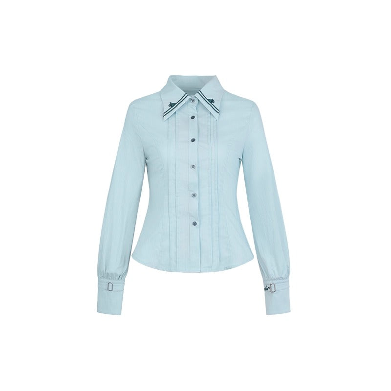 【予約】梗豆物語 ハリー・ポッター コラボ ストライプシャツ 長袖