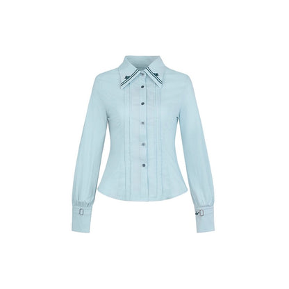 【予約】梗豆物語 ハリー・ポッター コラボ ストライプシャツ 長袖