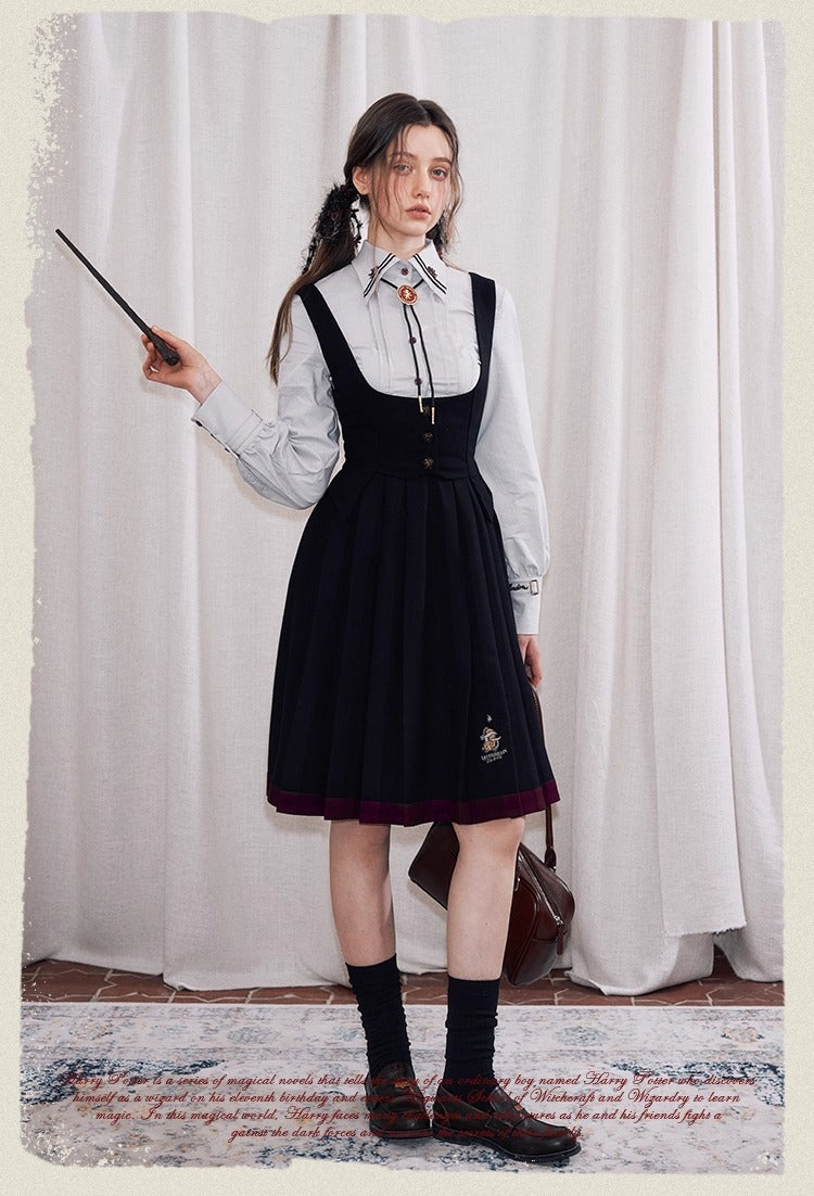 【予約】梗豆物語 ハリー・ポッター コラボ ストライプシャツ 長袖