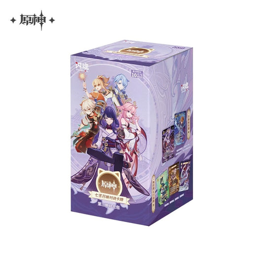【予約】原神 七聖召喚 カードゲーム リフィルパック 第3期BOX