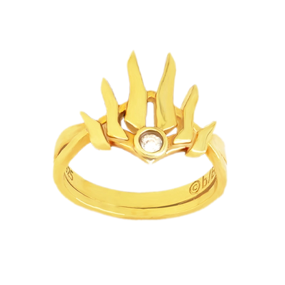 【予約】幸運石 TO BE HERO Xコラボ クイーン印象 ゴールドメッキアクセサリー