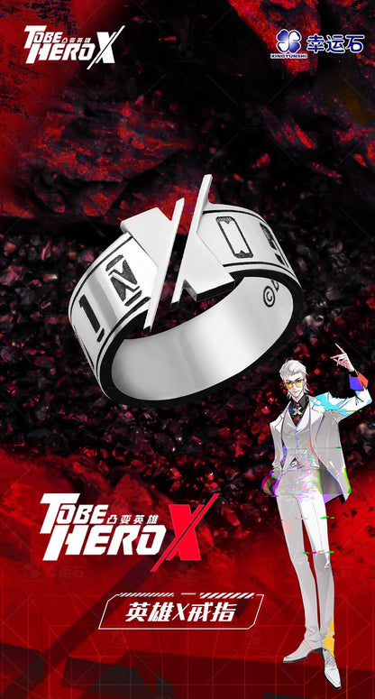 【予約】幸運石 TO BE HERO Xコラボ 925シルバーリング