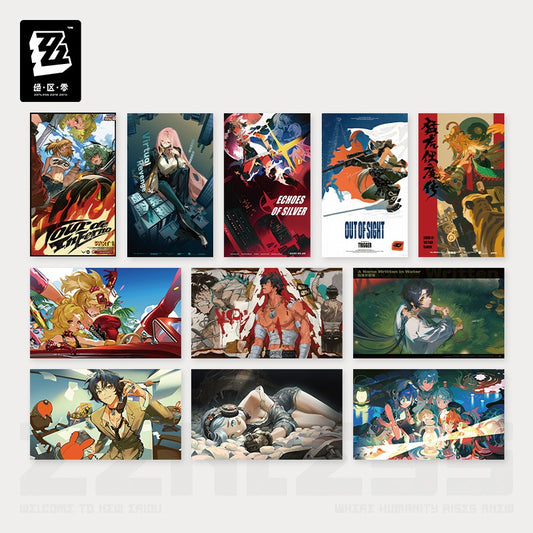 【予約】ゼンレスゾーンゼロ RandomPlayビデオシリーズ コレクションポスター第4弾