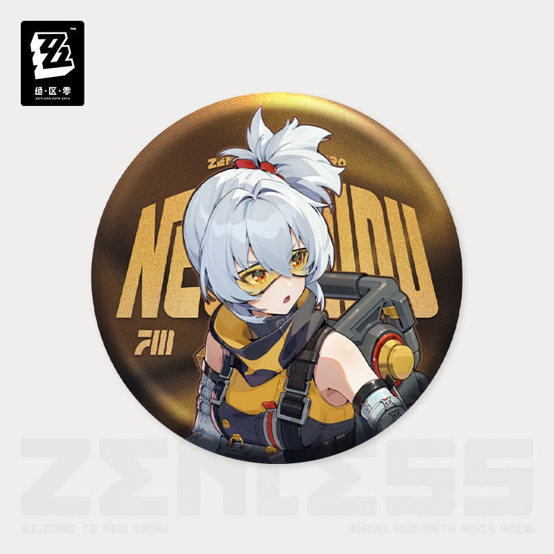 【予約】ゼンレスゾーンゼロ 立ち絵シリーズ 缶バッジ オボルス小隊