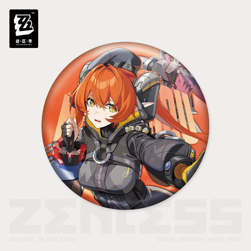 【予約】ゼンレスゾーンゼロ 立ち絵シリーズ 缶バッジ オボルス小隊