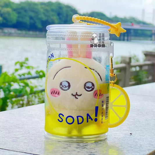 【予約】卟卟雑魚 レモンソーダ風 ぬいバッグ 推し活