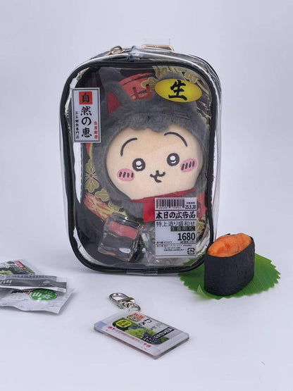 【予約】卟卟雑魚 スーパー生鮮風 ぬいバッグ 推し活