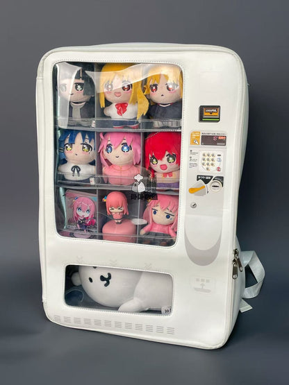 【予約】卟卟雑魚 自販機風 痛バッグ リュック ぬいバッグ 大容量 推し活