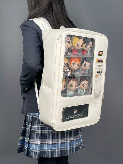 【予約】卟卟雑魚 自販機風 痛バッグ リュック ぬいバッグ 大容量 推し活
