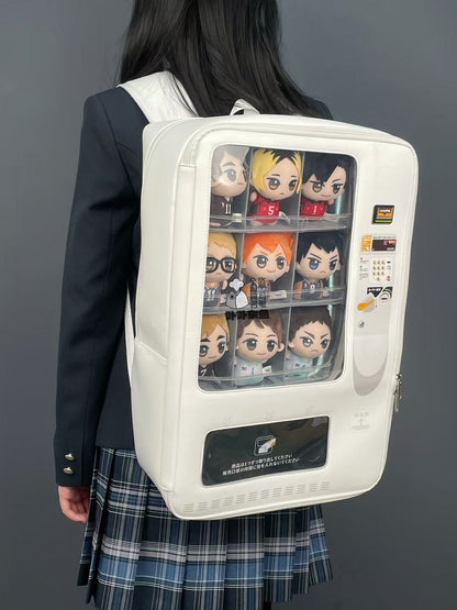 【予約】卟卟雑魚 自販機風 痛バッグ リュック ぬいバッグ 大容量 推し活