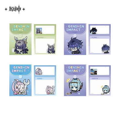 【予約】原神 Q版スタンプシリーズ スタンドメモ帳 ナド・クライ