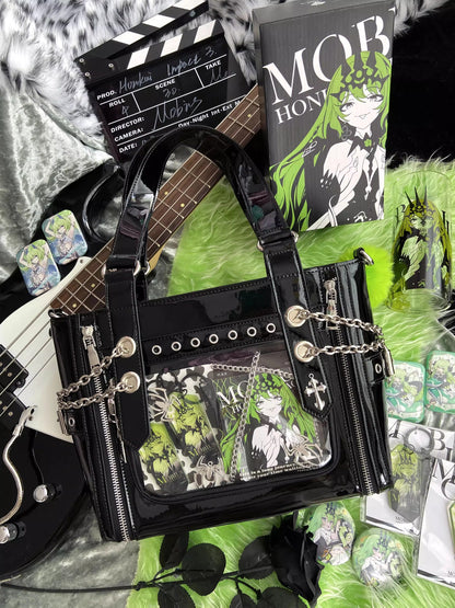 【予約】morning glory チェーン痛 デニムトート痛バッグ 全8色