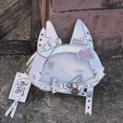 【予約】morning glory 猫覇天下 2WAY 猫耳痛バッグ 全10色（カードケース付き）
