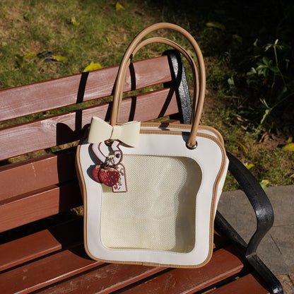 【予約】morning glory トースト 可愛い 2WAYショルダーバッグ 痛バッグ ぬいバッグ 全4色