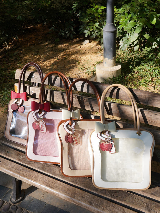【予約】morning glory トースト 可愛い 2WAYショルダーバッグ 痛バッグ ぬいバッグ 全4色