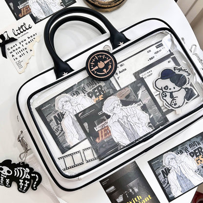 【予約】morning glory シュレディンガーの猫箱 2WAY PUトートバッグ 痛バッグ 全6色