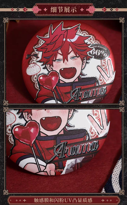 【予約】【通販開始】極楽街 bilibiliGoods 漫画シリーズ 75mm缶バッジ ブラインドパック