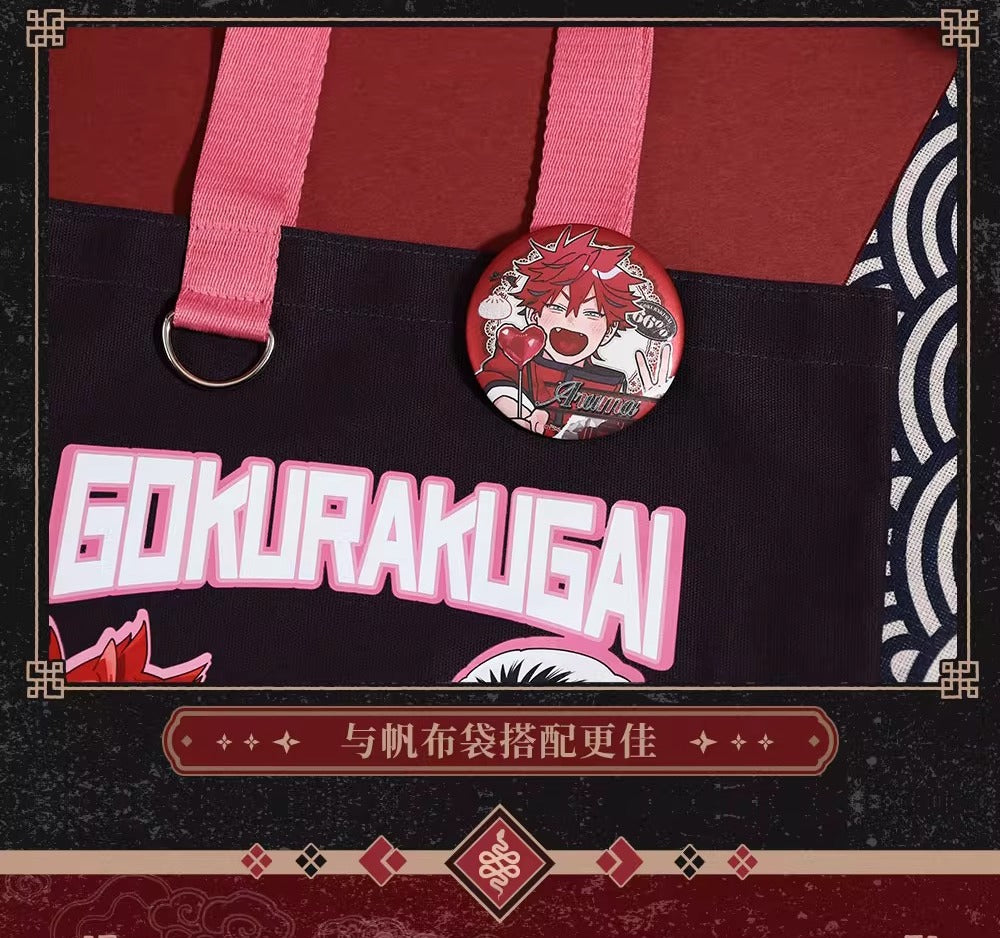 予約】【通販開始】極楽街 bilibiliGoods 漫画シリーズ 75mm缶バッジ