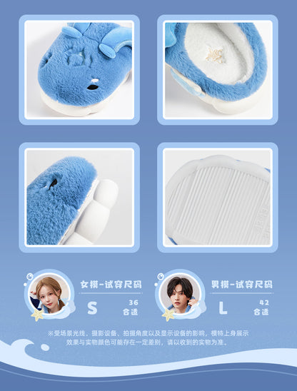【予約】原神 ヌヴィレットテーマイメージシリーズ ふわふわホームスリッパ