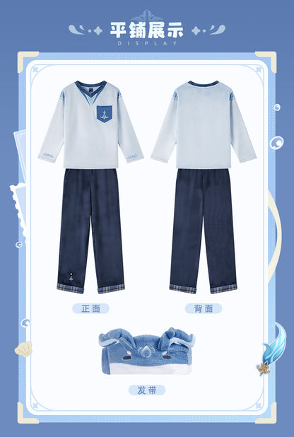 【予約】原神 ヌヴィレットテーマイメージシリーズ ホームセット（ヘアバンド付き）