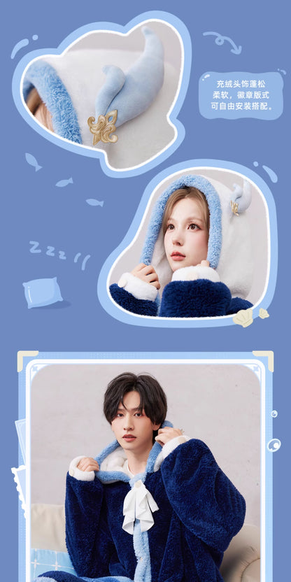 【予約】原神 ヌヴィレットテーマイメージシリーズ ホームガウン（アイマスク付き）