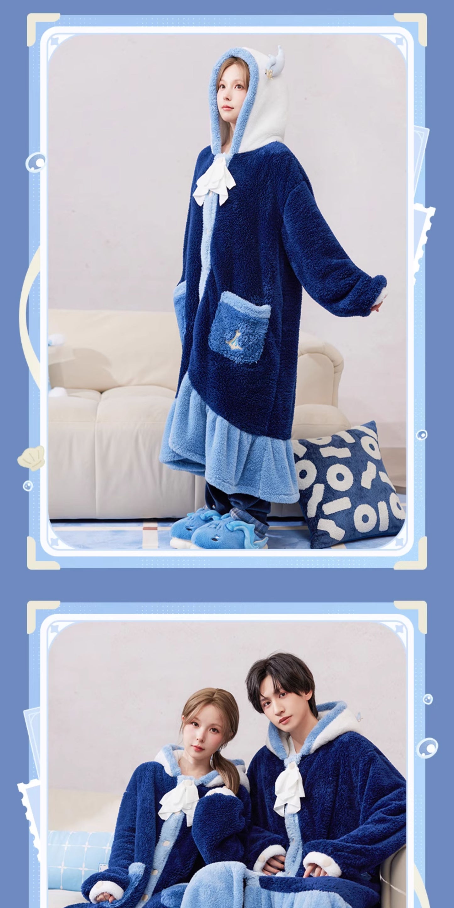 【予約】原神 ヌヴィレットテーマイメージシリーズ ホームガウン（アイマスク付き）