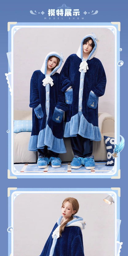 【予約】原神 ヌヴィレットテーマイメージシリーズ ホームガウン（アイマスク付き）