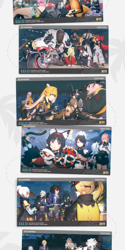 【予約】ゼンレスゾーンゼロ 盛夏の夢物語シリーズ コレクションポストカードセット（全11種入り）