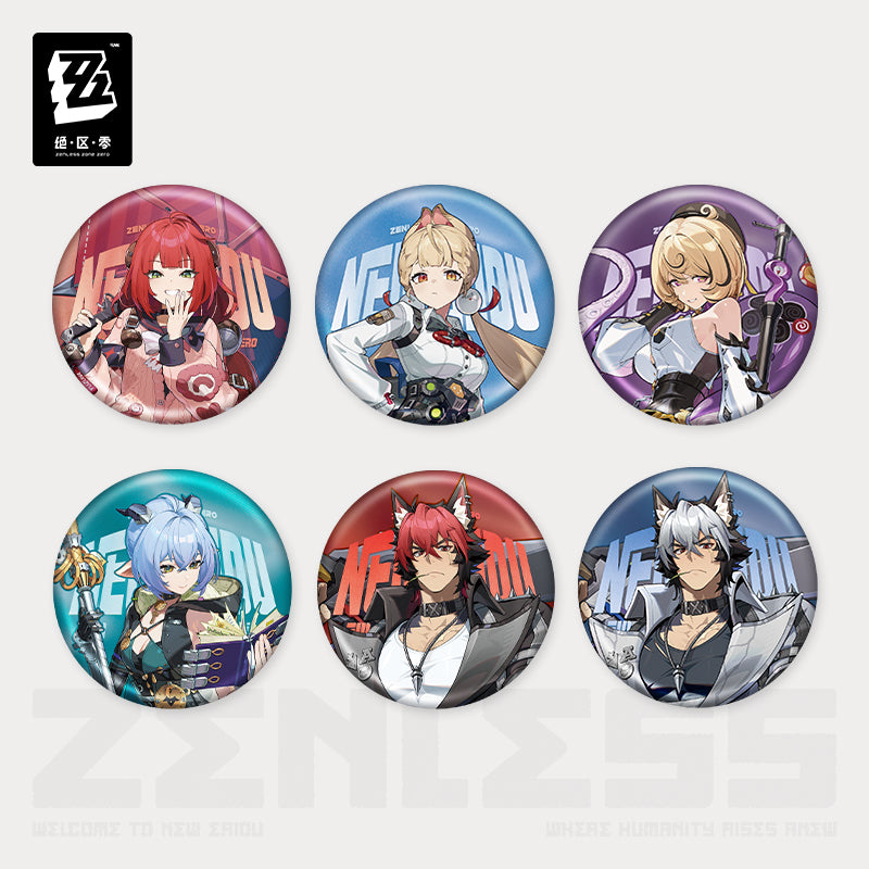 予約】ゼンレスゾーンゼロ 立ち絵シリーズ 缶バッジ 怪啖屋 – Aitai☆Japan