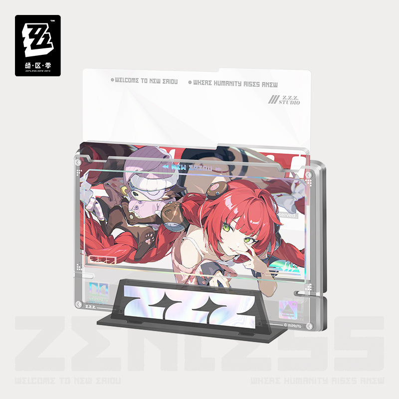 【予約】ゼンレスゾーンゼロ 心象映画シリーズ アクリル差し込みパーツ&台座セット 怪啖屋