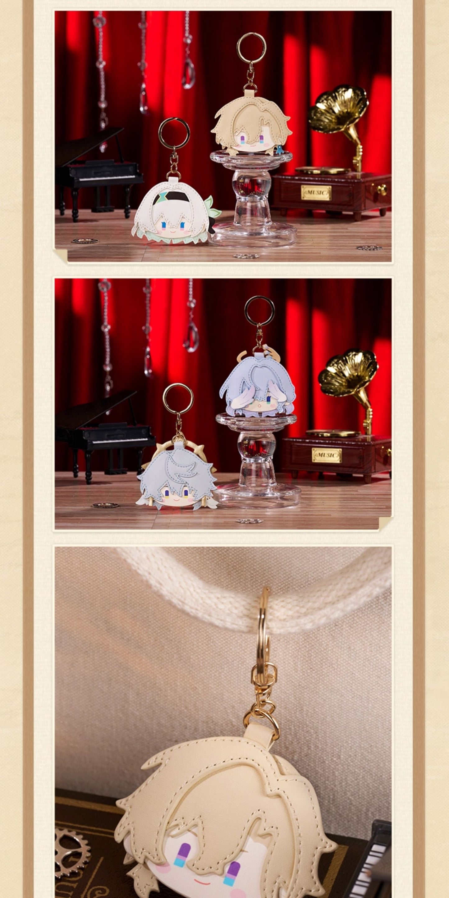 【予約】崩壊スターレイル 大頭シリーズ PUキーホルダー