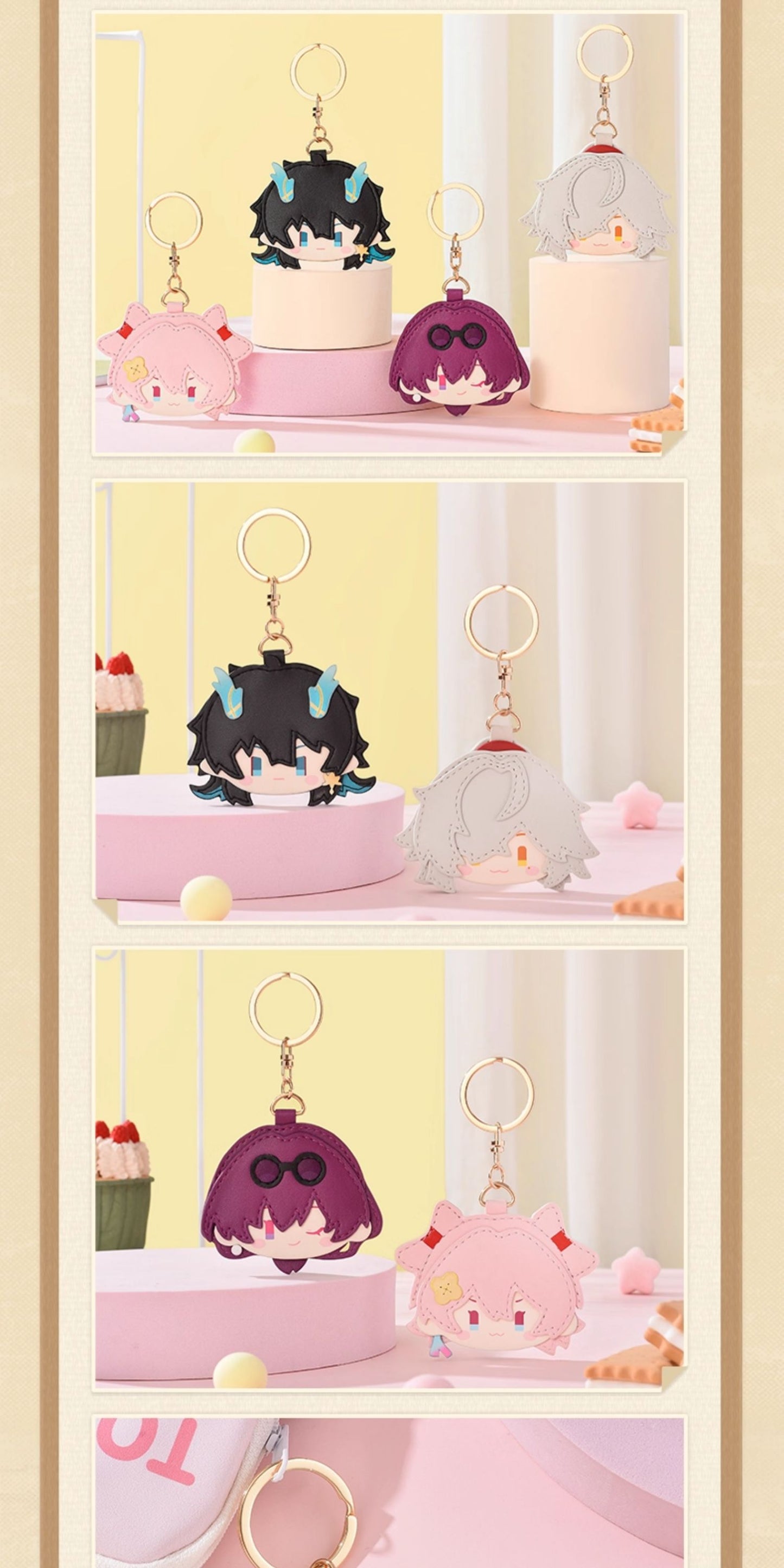 【予約】崩壊スターレイル 大頭シリーズ PUキーホルダー